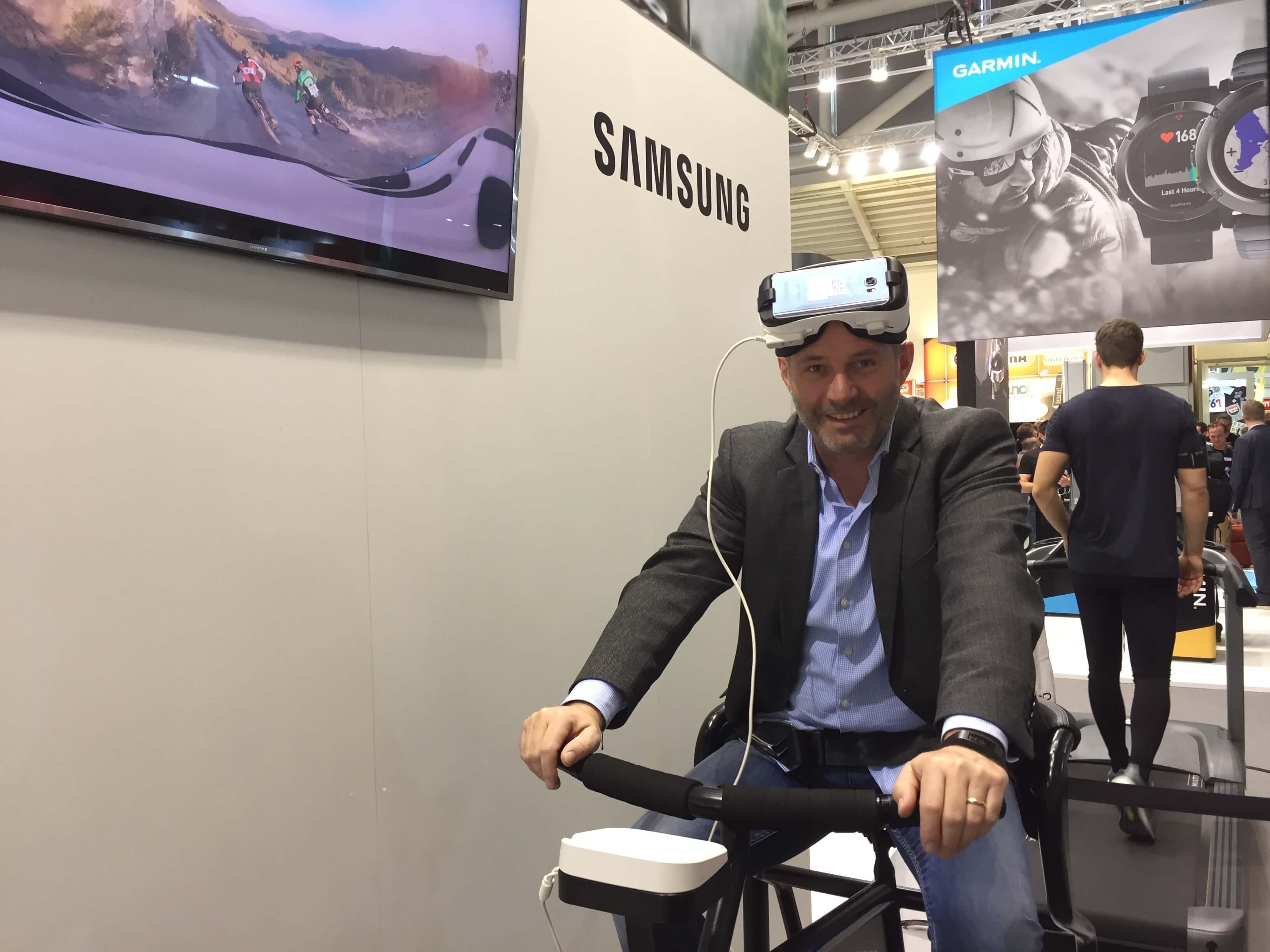 Christoph Ostler, ISPO 2017, Samsung